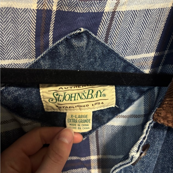 St. John's Bay Denim Barn Jacket - Picture 2 of 5